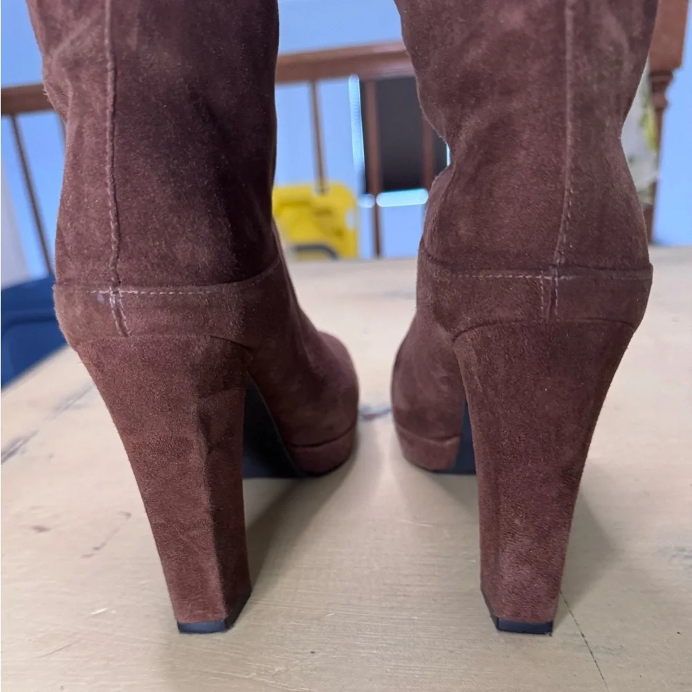 Stewart Weitzmen Brown Over-the-Knee Women's Boots